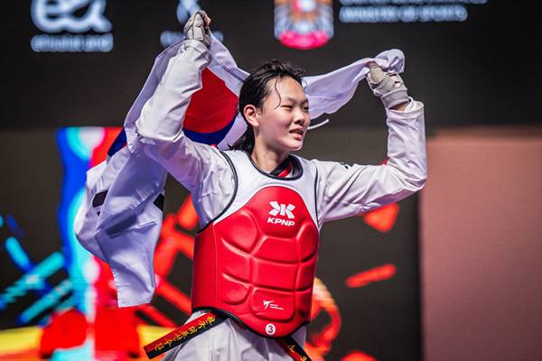 2025 세계태권도카데트선수권대회 여자 +59㎏급에서 우승한 양서영. 사진=세계태권도연맹