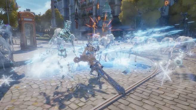 ▲ 게임플레이 트레일러도 아니고 PV에서 이 구간에 살짝 프레임 드랍이 보일 정도면 최적화는 더 다듬어야....