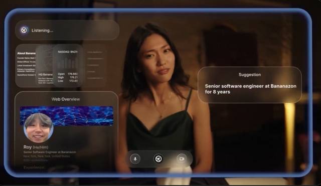 부정행위를 돕는 인공지능(AI) 스타트업 클루엘리의 창업자 로이 리 클루엘리(왼쪽 아래 남성)가 자신의 소셜미디어 엑스(X)에 공개한 크루엘리 광고 영상. AI의 도움을 받아 여성에게 거짓말을 하는 내용이 담겼다. X 캡처