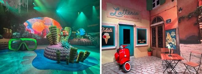 니모를 찾아서 존(왼쪽)과 루카 존 / 사진=홍지연 여행+ 기자