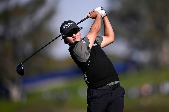 PGA 투어 재입성을 노리는 김성현. AFP 연합뉴스