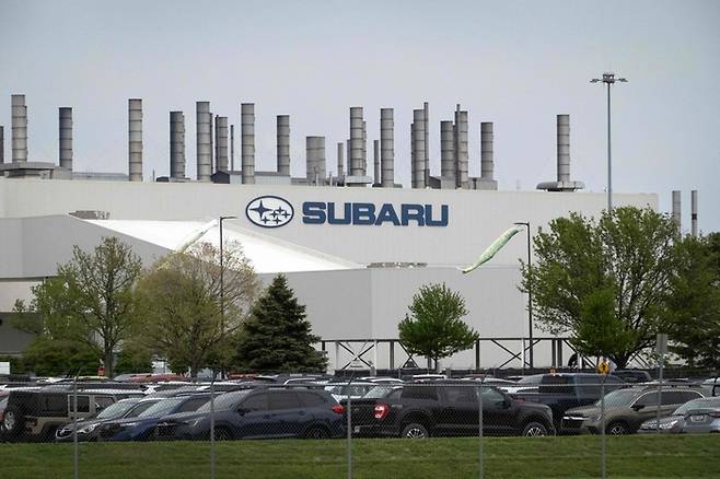 미국 인디애나주의 스바루 공장 [사진 출처 = 연합뉴스]