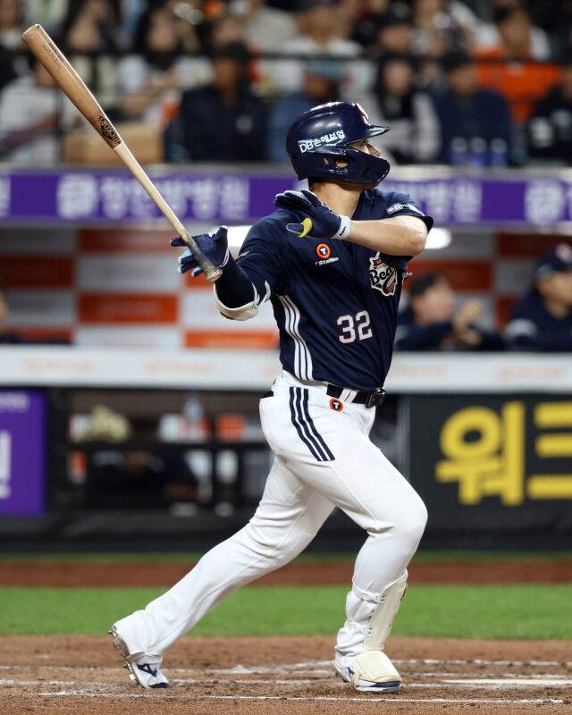 두산 베어스 김재환./두산 베어스