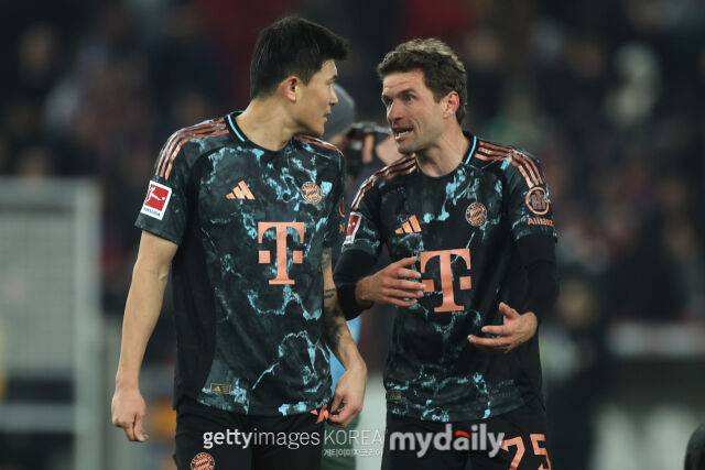 김민재와 뮐러/게티이미지코리아