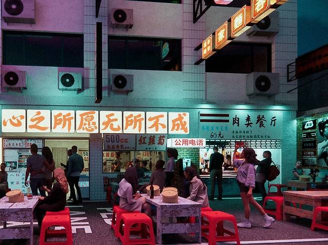 광주 충장로에 들어설 ‘홍콩의 거리’가 다음 달 문을 연다.