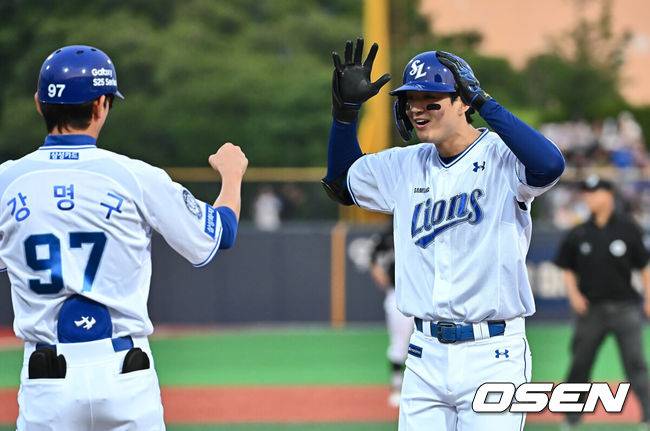 [OSEN=포항, 이석우 기자] 삼성 라이온즈 구자욱 096 2025.05.13 / foto0307@osen.co.kr