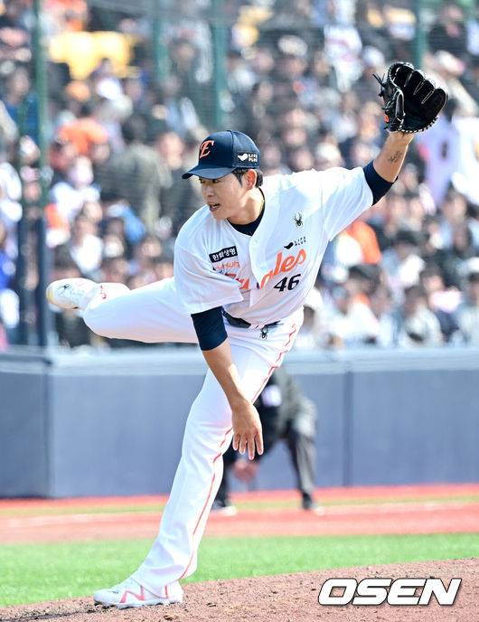 [OSEN=최규한 기자] 한화 이태양. 2025.03.09 / dreamer@osen.co.kr