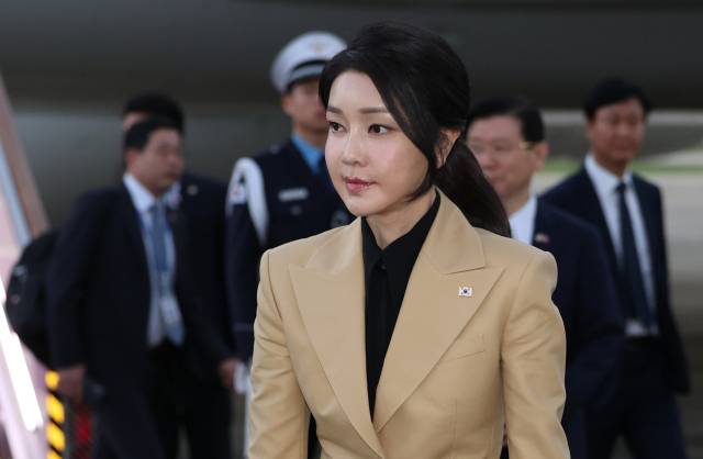 윤석열 전 대통령 부인 김건희 여사. 연합뉴스