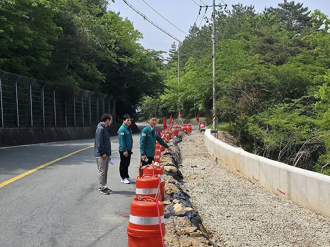 투르 드 경남 2025 코스 점검 현장 ⓒ거제시