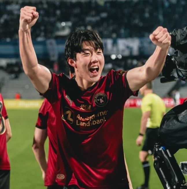 이한범. 미트윌란 SNS