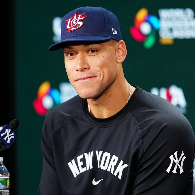 가장 먼저 WBC 미국 대표팀에 이름을 올린 애런 저지. /사진=미국야구대표팀 공식 SNS