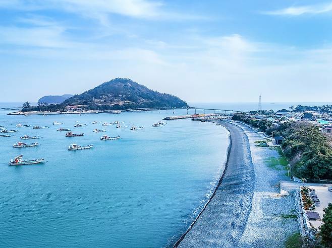 예송리 해안[사진/백승렬 기자]