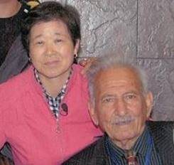 2010년 재회 당시의 고인과 쉴레이만 하사 [자료사진]