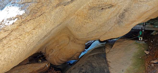 열암곡 마애불상./경주시 제공