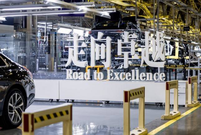 베이징 벤츠 공장/사진=메르세데스-벤츠