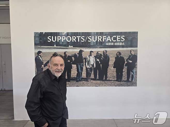 쉬포르 쉬르파스를 대표하는 13인 중 막내 작가인 노엘 돌라. ⓒ 뉴스1 김정한 기자