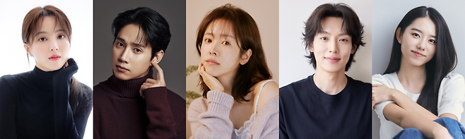 정혜성, 박성훈, 한지민, 이기택, 김소혜. 사진| 각 소속사