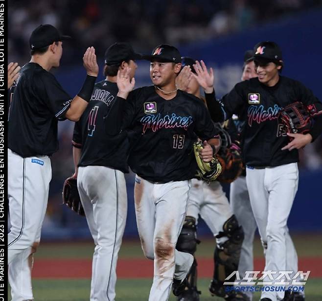 지바 롯데는 최근 5경기 중 4경기에서 영봉패를 당했다. 사진캡처=지바 롯데 마린즈 SNS