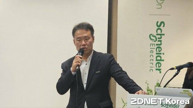 권지웅 슈나이더 일렉트릭코리아 지사장(사진=남혁우 기자)