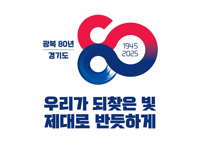 경기도의 광복80주년 이미지