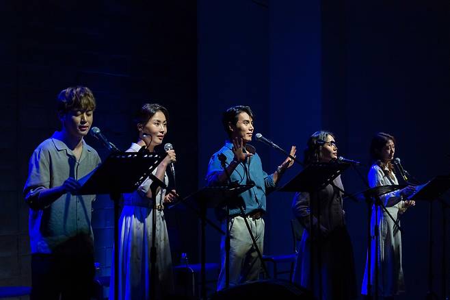 '2025 코리아라운드 컬처' 사업을 통해 한국과 중국이 뮤지컬을 함께 공연하고 있다. /문화체육관광부 제공