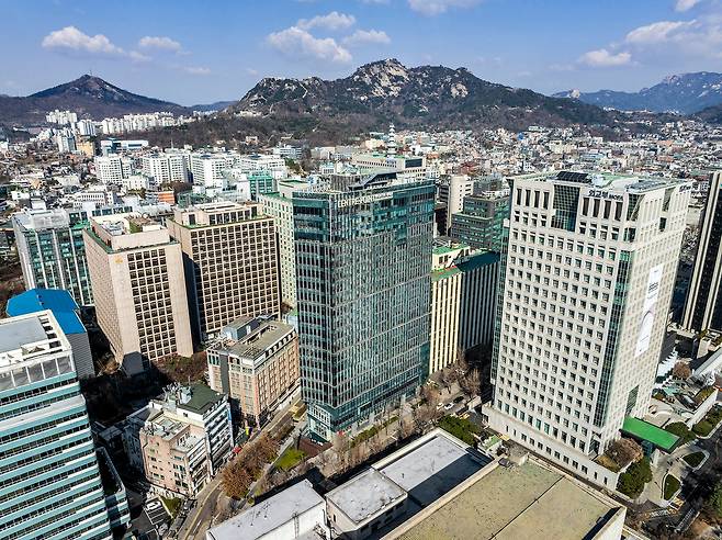 서울 종로구에 있는 센터포인트 광화문. /코람코자산신탁 제공