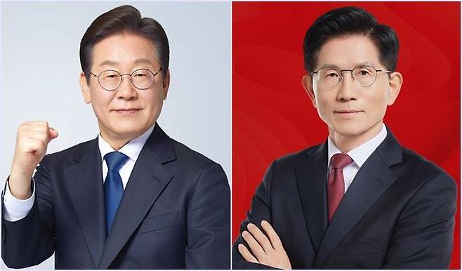 이재명 더불어민주당 대선 후보(왼쪽)와 김문수 국민의힘 대선 후보. ⓒ더불어민주당, 국민의힘