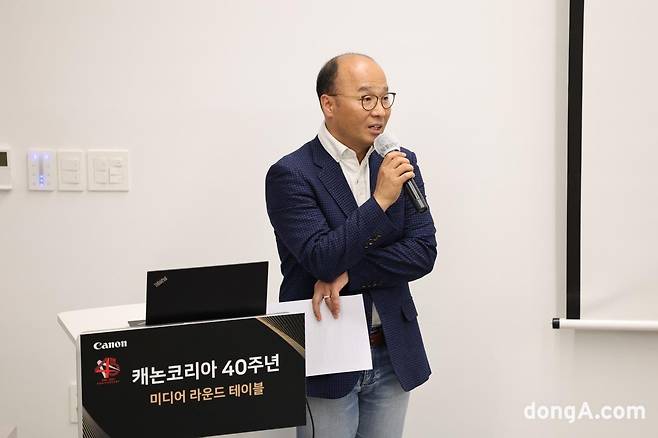 정병림 캐논코리아 미케팅부문장