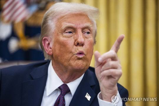 도널드 트럼프 미국 대통령 [EPA 연합뉴스]