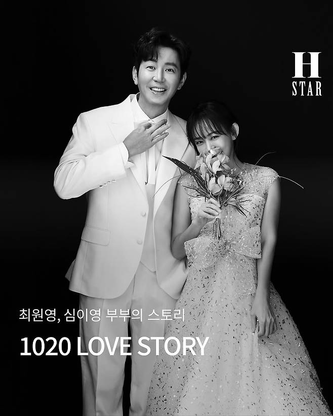 최근 리마인드 웨딩화보 찍은 배우 부부