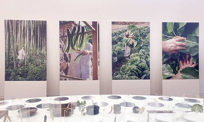 지난달 7일 주한 스위스대사관에서 열린 전시. 박미향 기자