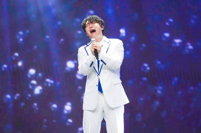 '미스터트롯3' 선(善) 출신 손빈아가 무대 중 돌연 오열한다. TV조선 제공