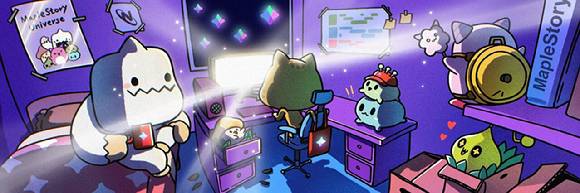 블록체인 게임 '메이플스토리N'의 글로벌 서비스가 시작된다. [사진=넥슨]