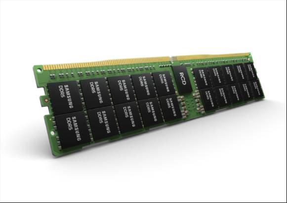 삼성전자 512GB DDR5 메모리 모듈 [사진=삼성전자]