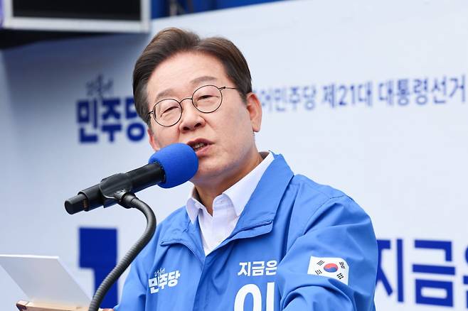 이재명 더불어민주당 대선 후보. /사진=연합뉴스