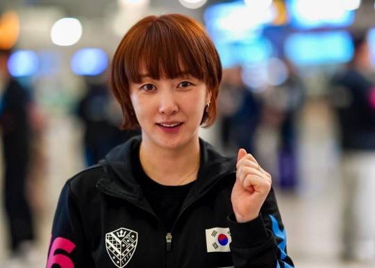 출국 전 도하 세계선수권 출전 각오 밝히는 서효원. 사진[연합뉴스]