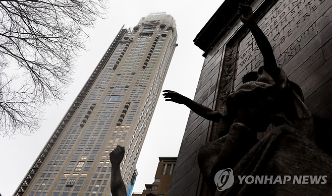 뉴욕시 맨해튼 고급 아파트. 위 사진은 본 기사와 관련없음. [EPA = 연합뉴스]