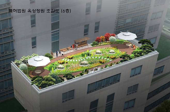 대전시 도심 속 녹색 쉼터 2025년 실내·옥상정원 조성 이미지