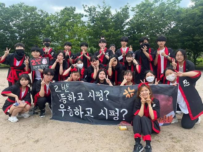 울산 중구 다운고등학교 이의경 교사는 학생들과 깊이 공감하고 신뢰를 쌓는 '관계 중심 교육'을 강조한다. 울산광역시교육청 제공