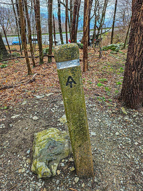 애팔래치안 트레일AT 이정표.