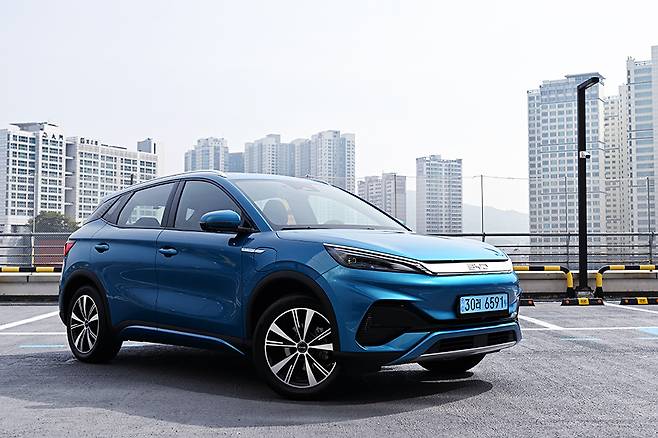 BYD 아토 3 플러스. 사진: 김학수 기자
