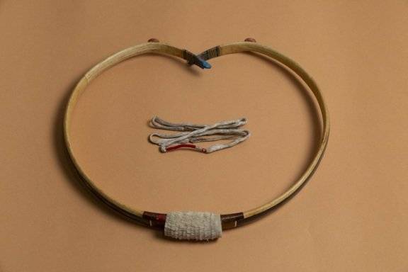 호미 무늬 각궁으로 고 김박영 궁장이 제작. 부천활박물관