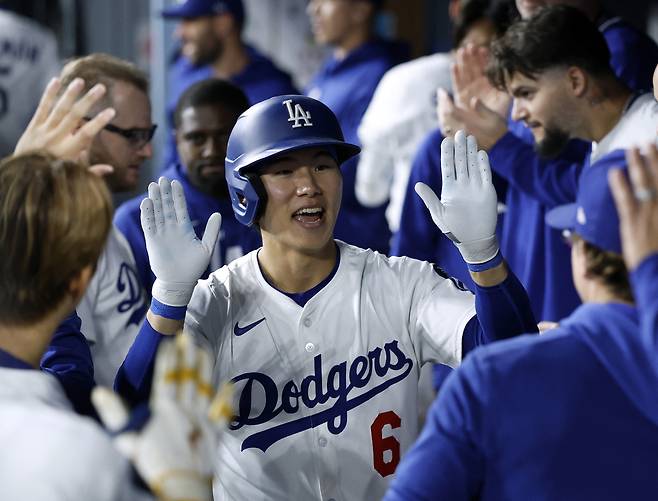 LA 다저스 김혜성. AFP연합뉴스