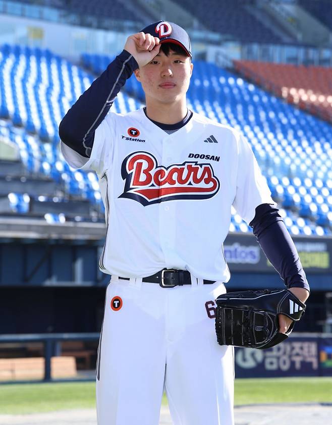 두산 베어스 투수 홍민규. /사진=두산 베어스 제공