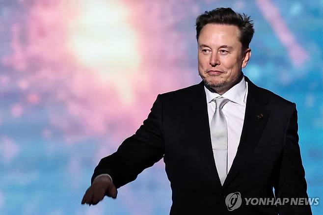 지난 13일 사우디-미국 투자 포럼 참석한 일론 머스크 테슬라 최고경영자 [로이터=연합뉴스. 재판매 및 DB 금지]