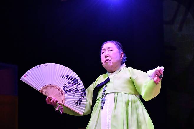 신영희 국가무형유산 판소리 보유자  [국가유산청 제공. 재판매 및 DB 금지]