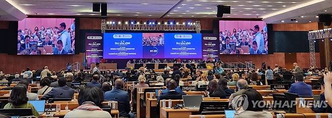 제46차 세계유산위원회 회의 모습  [국가유산청 제공. 재판매 및 DB 금지]