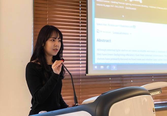 상명대 대학원생 한소원 씨 [상명대 제공. 재판매 및 DB 금지]