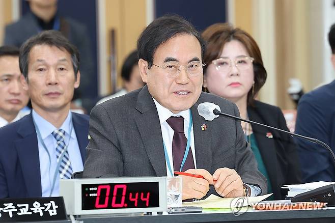 서거석 전북도교육감 [연합뉴스 자료사진]