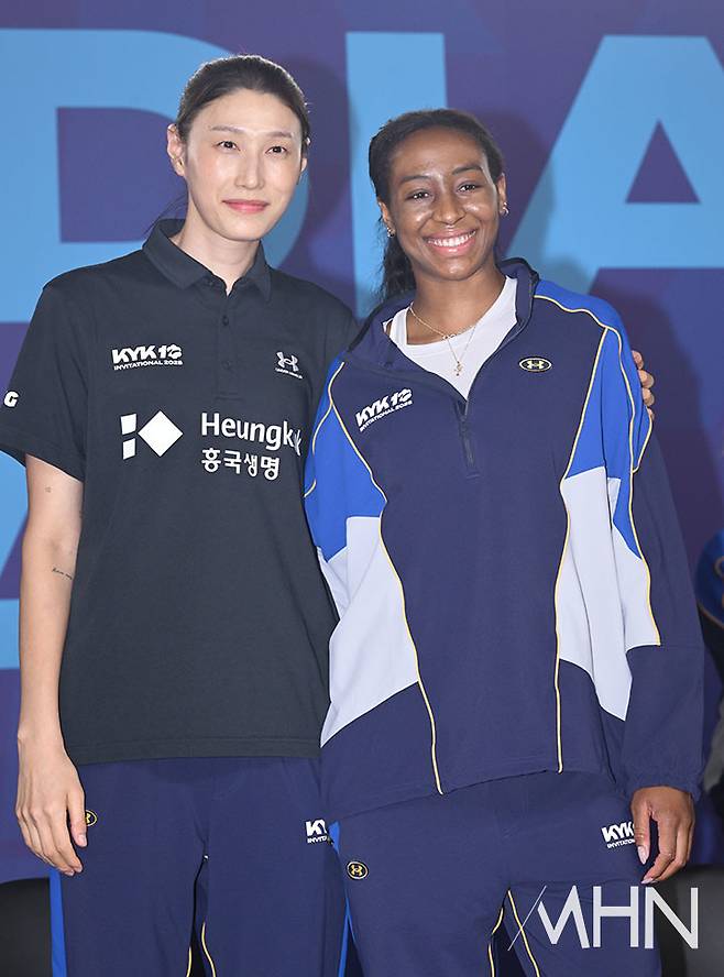 김연경과 치아키 오그보구